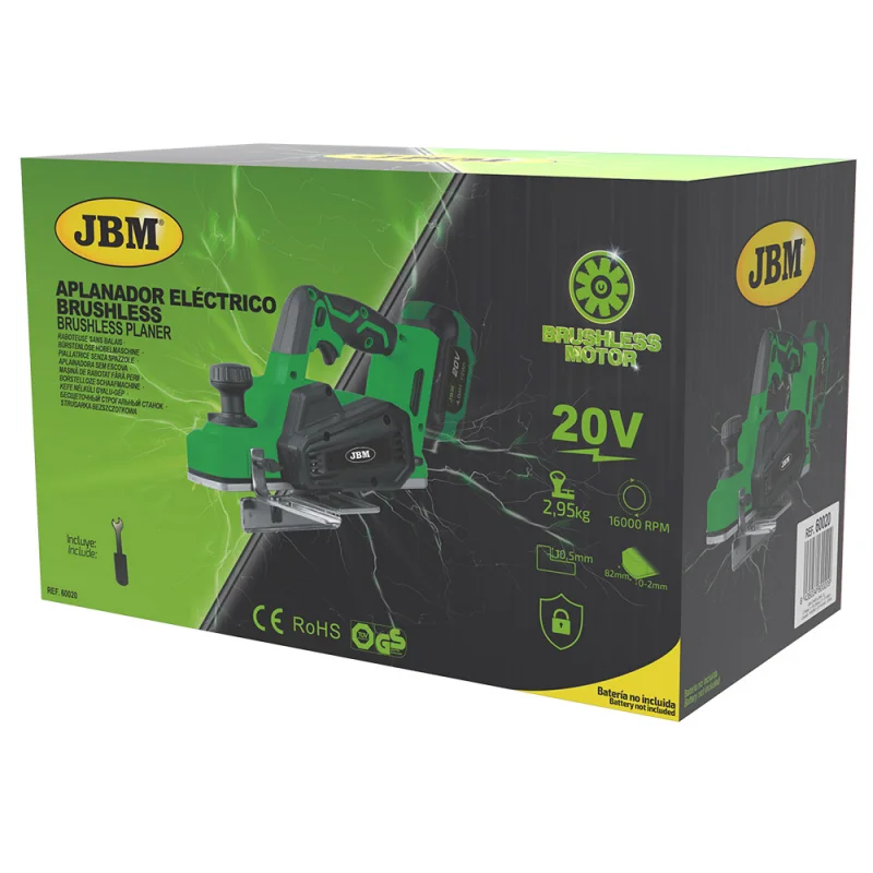 LIXADORA ELÉTRICA SEM ESCOVAS JBM