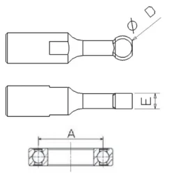EXTRACTOR PARA ROLAMENTOS DE ESFERAS FORZA