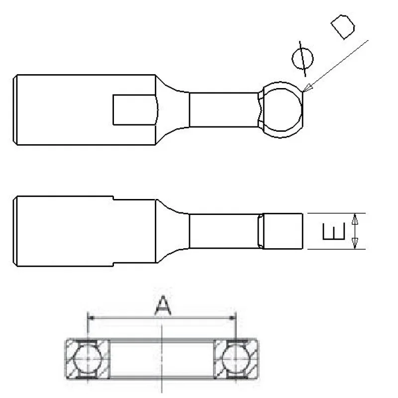 EXTRACTOR PARA ROLAMENTOS DE ESFERAS FORZA