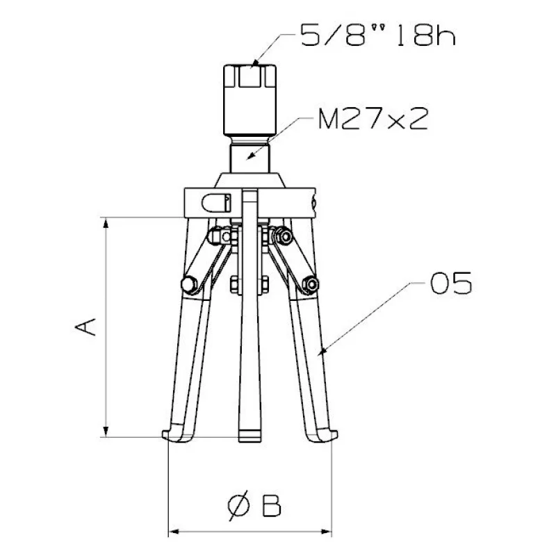 EXTRACTOR DE CAMISAS INTERIORES E EXTERIORES FORZA
