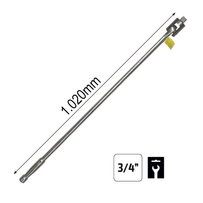CHAVE ARTICULADA 3/4" 1.020MM JBM