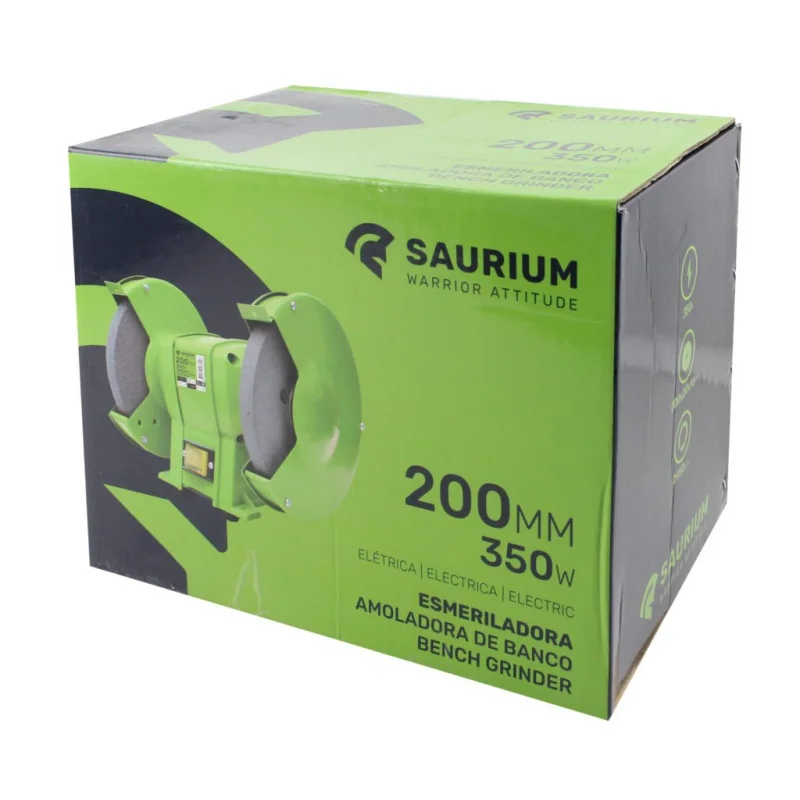 ESMERILADORA 350W 200MM SAURIUM