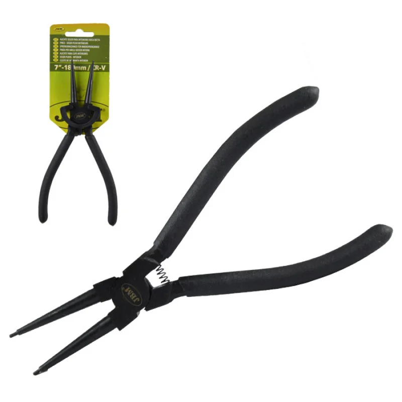 ALICATE SEEGER PARA INTERIORES COM BOCA RECTA 7" (180MM)