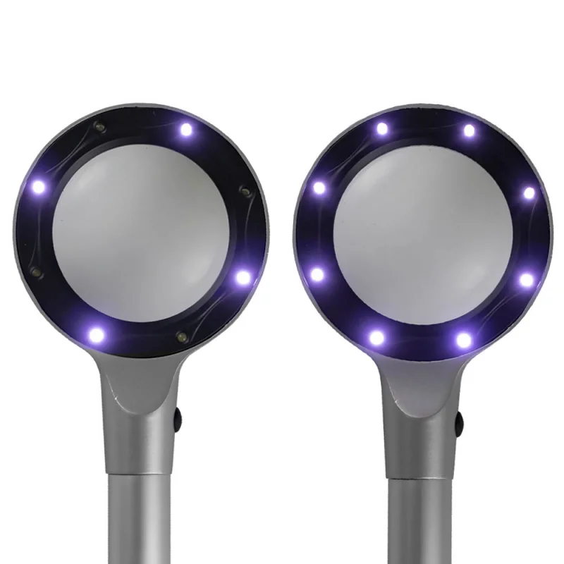 LUPA 8 LED (5X) JBM