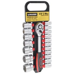 CHAVE DE CAIXA 1/2" 19PUN MADER