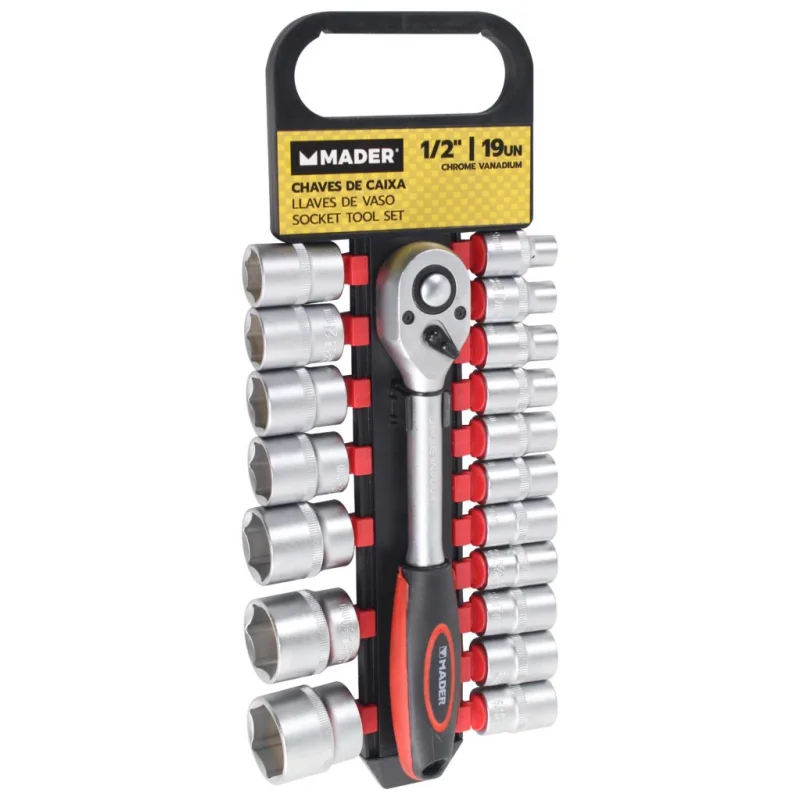 CHAVE DE CAIXA 1/2" 19PUN MADER