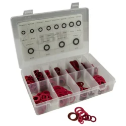 CAIXA SORTIDO DE ANILHAS DE FIBRA 600 PEÇAS JBM