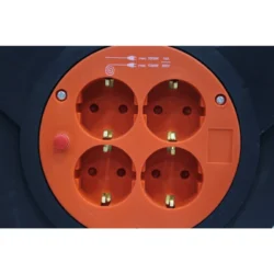 Extensão elétrica SUPER POWER 50m 3G x 1.5mm² 4 tomadas