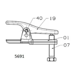 EXTRACTOR DE RÓTULAS 2 POSIÇÕES FORZA