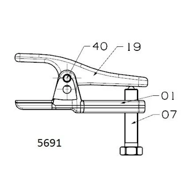 EXTRACTOR DE RÓTULAS 2 POSIÇÕES FORZA