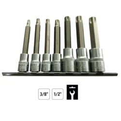JOGO DE PONTAS TORX 3/8" - 1/2" JBM