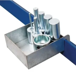 6 PEÇAS CONJUNTO MANDRIS COM PLACA FURADA P/ WPP 15T METALLKRAFT