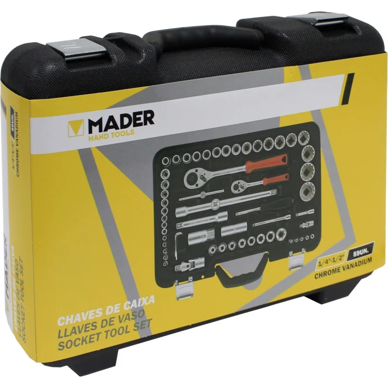 CHAVES DE CAIXA 1/2" - 1/4" 59UN MADER
