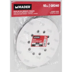 FOLHA DE LIXA POLIDORA 63185 E 56812 10UN GR240 MADER