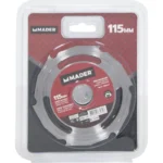 DISCO CORTE MADEIRA PARA REBARBADORA 115MM MADER