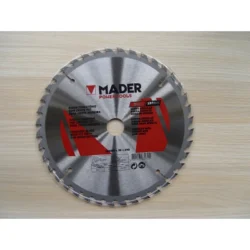 DISCO CORTE MADEIRA PASTILHADO 210 MM 40D MADER