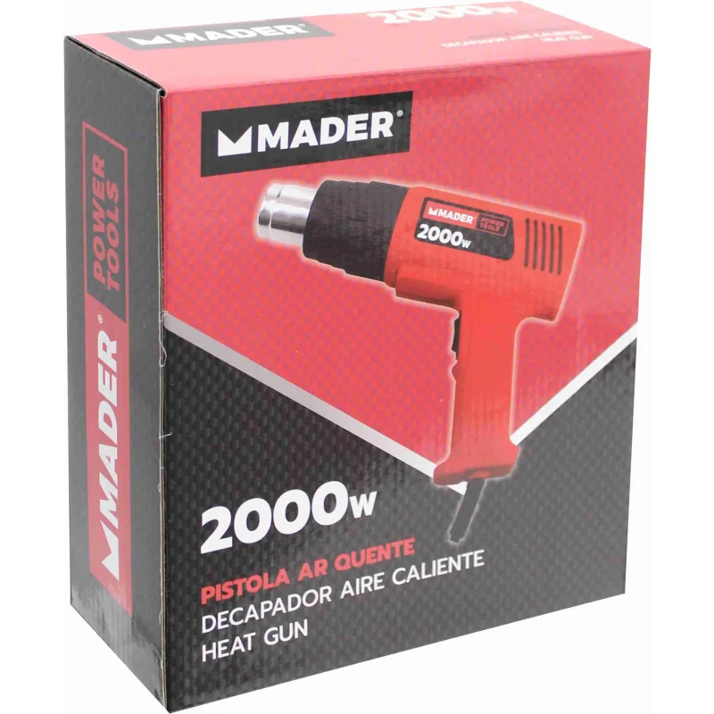 PISTOLA DE AR QUENTE -MPT- 2000W MADER