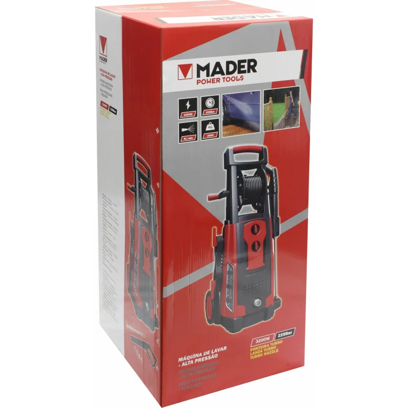 MÁQUINA DE LAVAR ALTA PRESSÃO 225BAR MADER