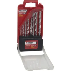 JOGO BROCAS 8PCS PONTA DIAMANTE MADER