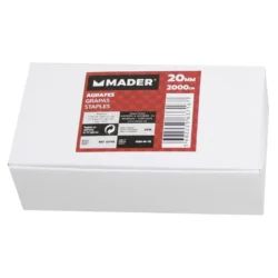 AGRAFES PARA MÁQUINA DE AGRAFAR PNEUMÁTICA 20MM MADER