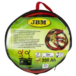 CABOS DE ARRANQUE 35MMX2 / 3M COM PINÇA DE LATÃO JBM