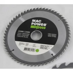 CONJUNTO DE DISCOS 3PCS TUNGSTÉNIO 210MM MAC POWER