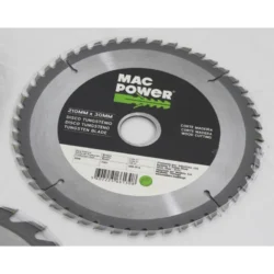 CONJUNTO DE DISCOS 3PCS TUNGSTÉNIO 210MM MAC POWER
