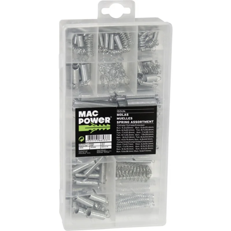 MOLAS SORTIDO 150PC MAC POWER