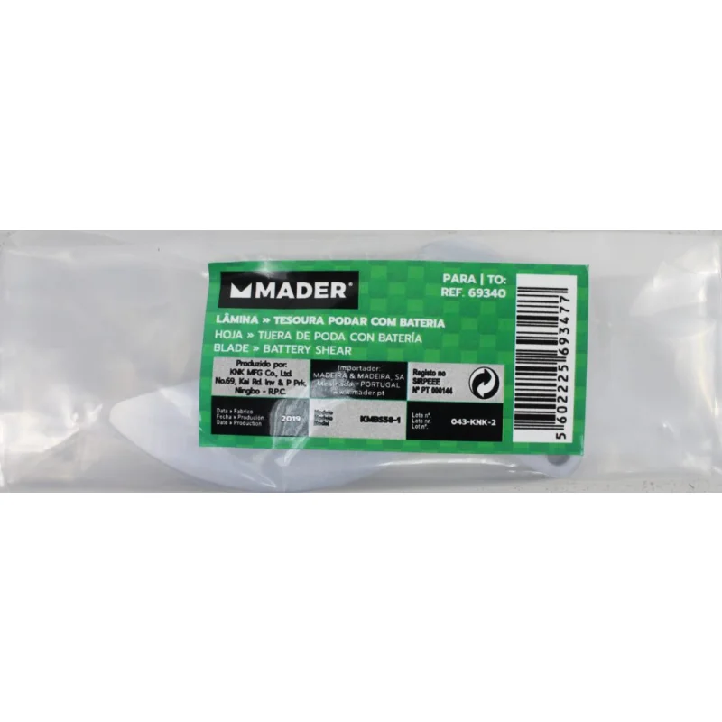 LAMINA P/ TESOURA DE PODAR MADER