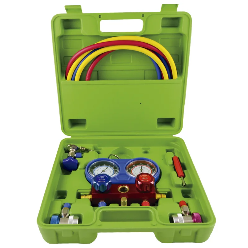 SET DE VERIFICAÇÃO/ENCHIMENTO/ESVAZIAMENTO DE SISTEMA A/C JBM