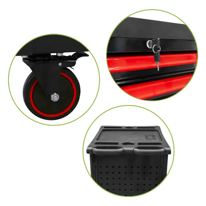 CARRO COM FERRAMENTAS 7 GAVETAS JBM