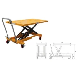 MESA DE ELEVAÇÃO DE TESOURA PSLT300 POWERED
