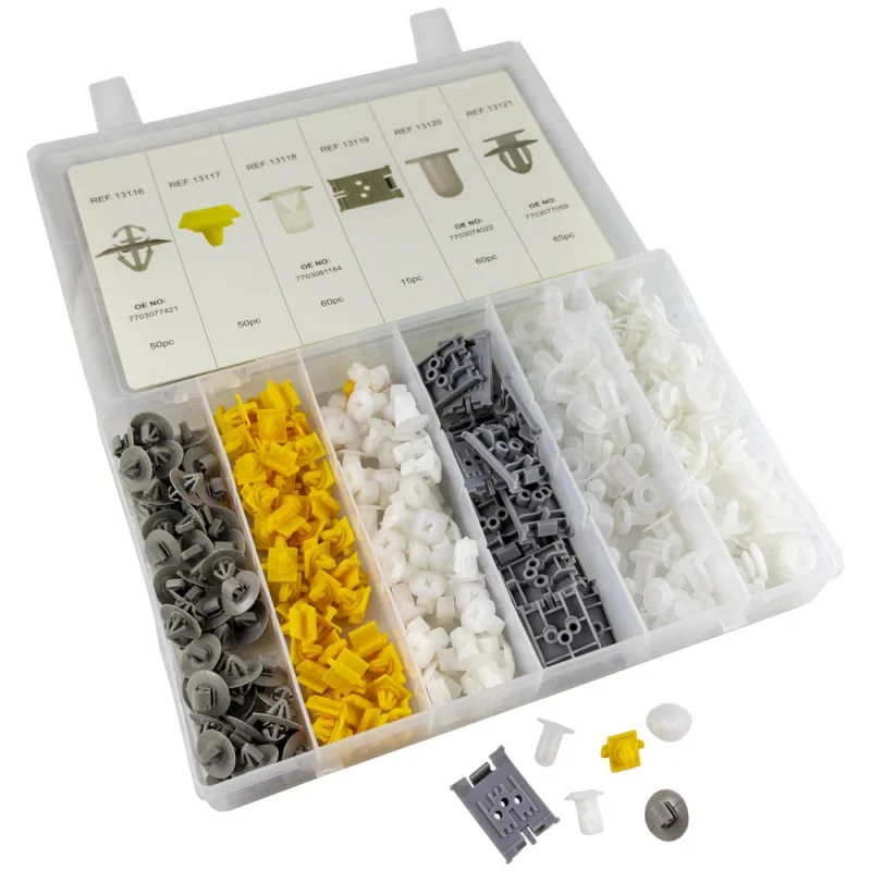 SORTIDO DE CLIPS PARA RENAULT 300 PCS JBM
