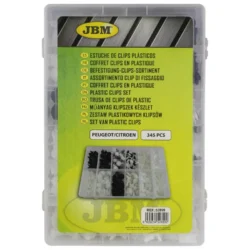 SORTIDO DE CLIPS PARA PEUGEOT / CITROEN 345 PCS JBM