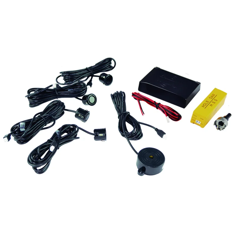 Sensor de Estacionamento JBM 12V com Buzzer 4 Sensores