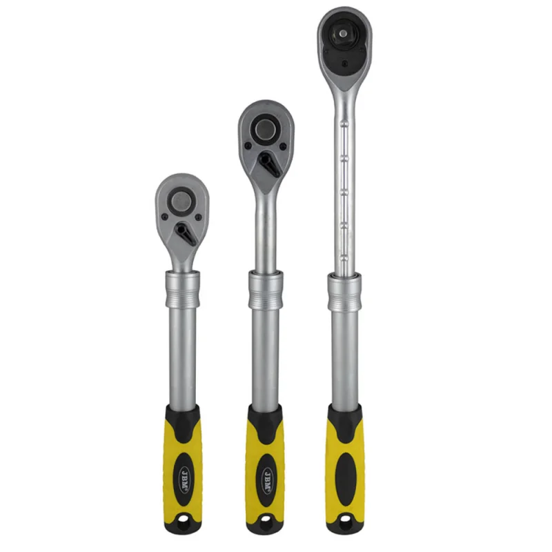 ROQUETE EXTENSÍVEL DE 1/2” 72 DENTES JBM
