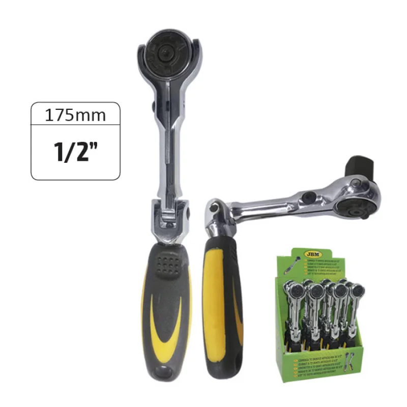 ROQUETE DE 72 DENTES ARTICULADO PEQUENO – 1/2" 175MM JBM