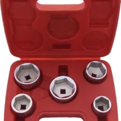 SET CHAVES DE PERFIL BAIXO PARA FILTRO 3/8 "5 PÇS TOOLHUB