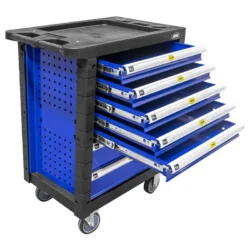 CARRINHO DE FERRAMENTA 7 GAVETAS AZUL VAZIO JBM