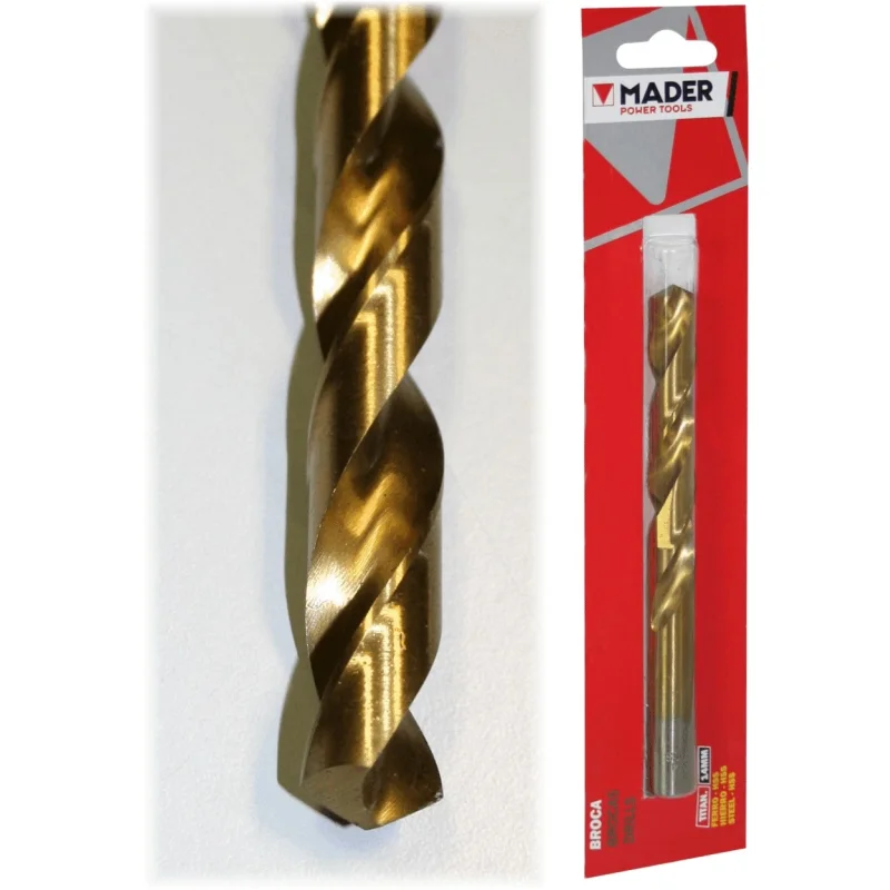 BROCA HSS PARA METAIS 17MM MADER