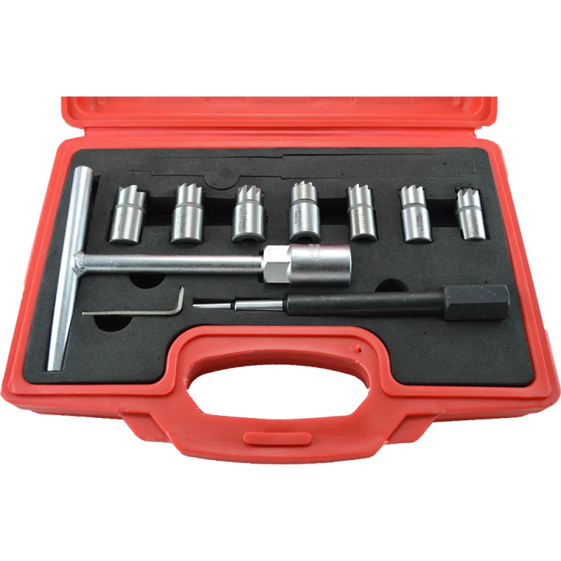 KIT LIMPEZA ASSENTOS INJETORES DIESEL 10 PCS TOOLHUB