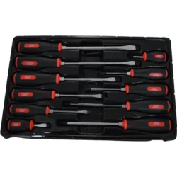 JOGO DE CHAVES DE FENDAS PROFISSIONAL 11 PEÇAS TOOLHUB