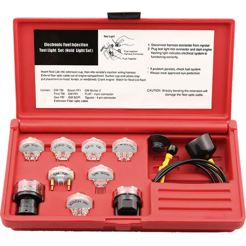 KIT TESTE SISTEMA INJECÇÃO ELÉCTRICA A GASOLINA TOOLHUB