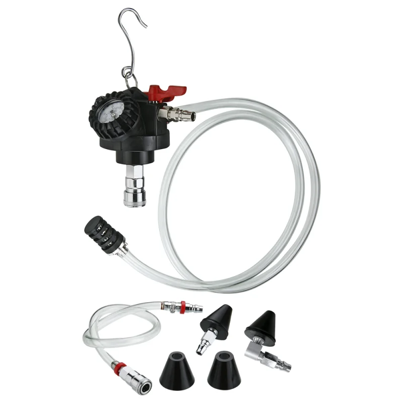 Kit de Enchimento de Refrigerante a Vácuo TOOLHUB 6 Peças 1.6kg Kit de Enchimento de Refrigerante a Vácuo TOOLHUB 6 Peças 1.6kg