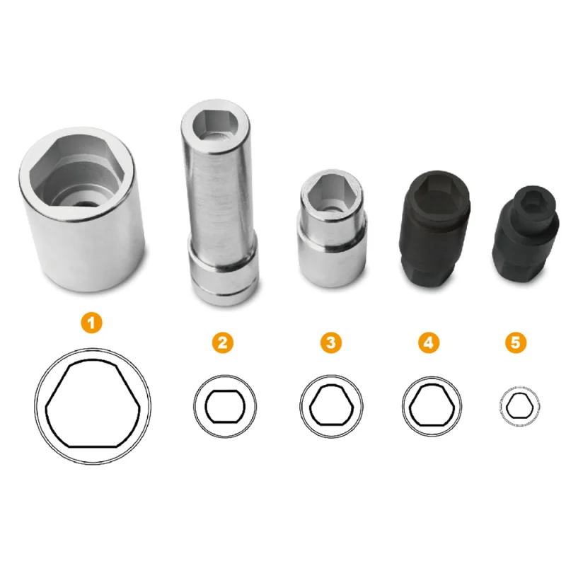 CHAVES PARA BOMBA INJECTORA 5 PEÇAS TOOLHUB CHAVES PARA BOMBA INJECTORA 5 PEÇAS TOOLHUB