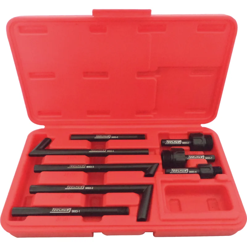 SET DE ADAPTADORES ENCHER ÓLEO EM TRANSMISSÕES 8 PCS TOOLHUB