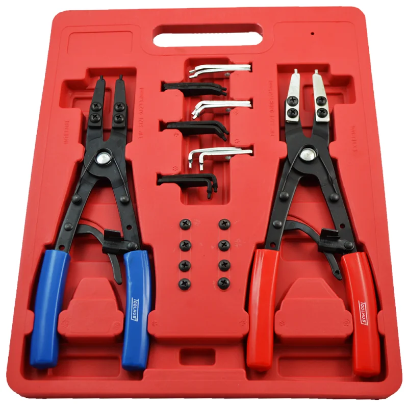 JOGO DE ALICATES DE CIRCLIP 250MM TOOLHUB