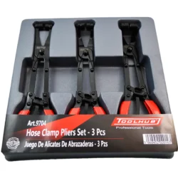 JOGO DE ALICATES PARA ABRAÇADEIRAS 3PÇS TOOLHUB