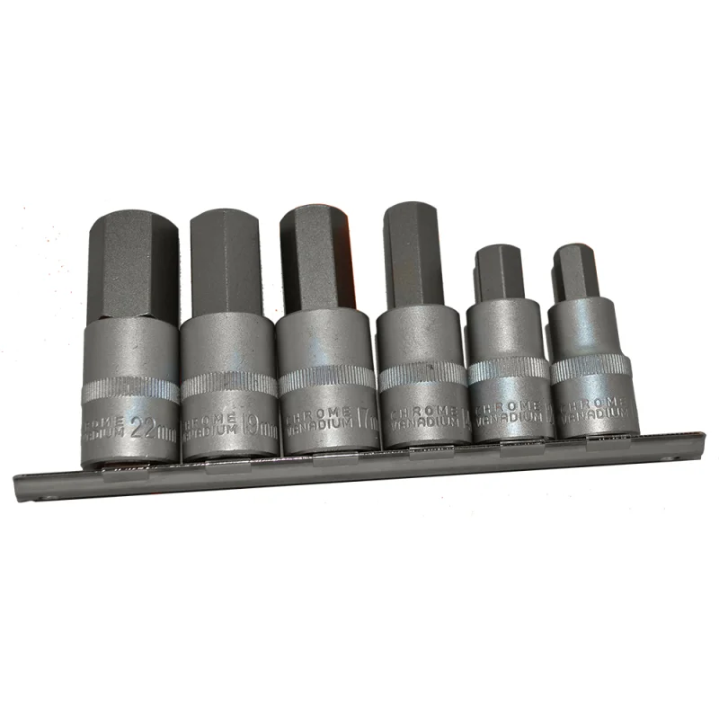 SET DE 6 PONTAS ALLEN 1/2” 6MM - 22MM TOOLHUB