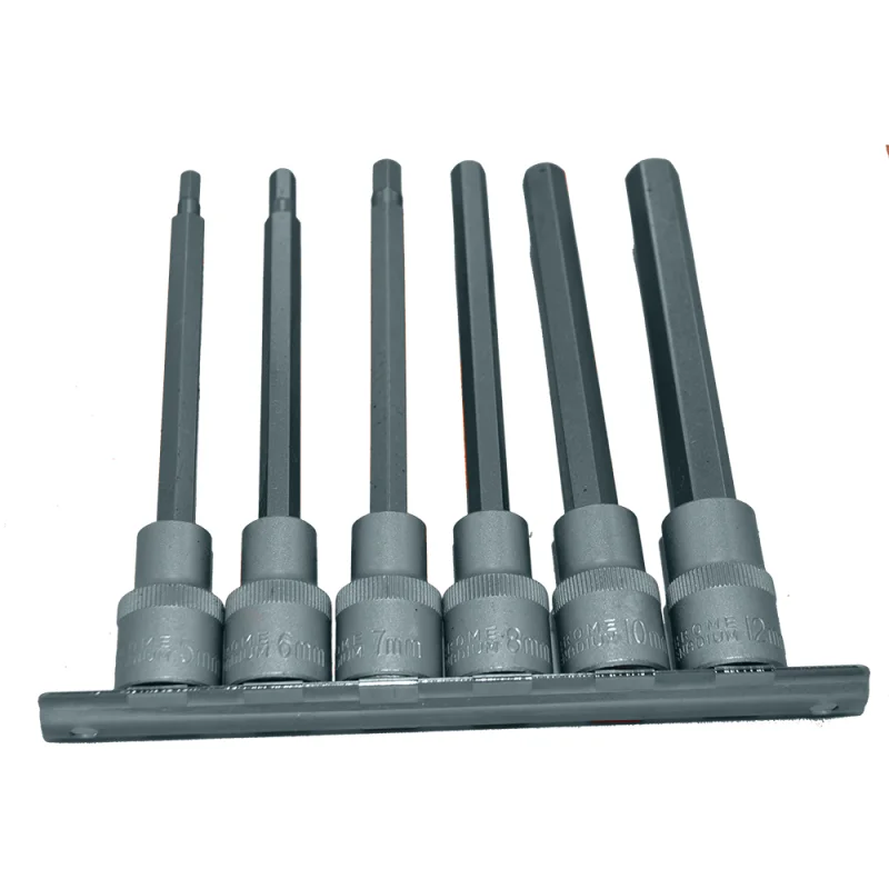 SET DE 6  PONTAS ALLEN 1/2” 5MM - 12MM TOOLHUB